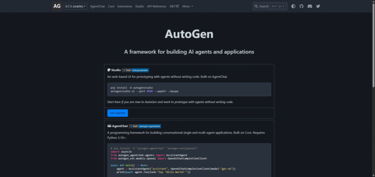 Autogen Review (2025): The Framework For Building Collaborative, Agentic Ai Systems 6 Autogen