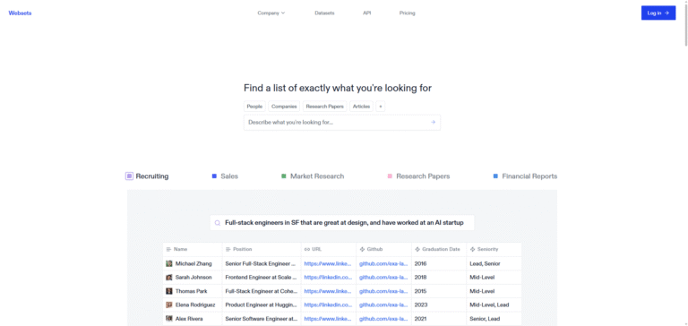 Exa Websets Review (2025): Precision Ai Search Engine For Data Professionals 1 Exa websets