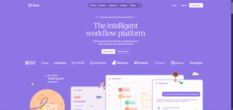 Tines Review (2025): The No-Code Automation Agent For Security And It Teams 5 Tines
